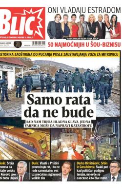Blic - broj 7157, 16. jan 2017.