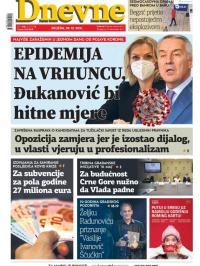 Dnevne novine - broj 3188, 29. dec 2021.