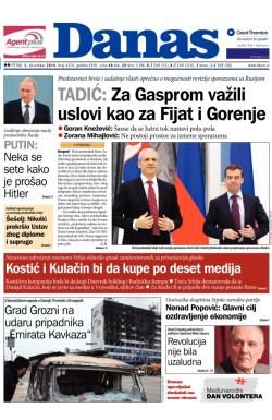 Danas - broj 6276, 5. dec 2014.