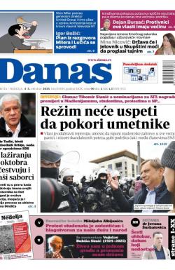 Danas - broj 10034, 4. okt 2025.