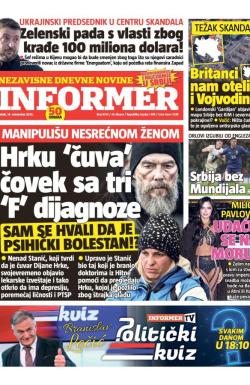 Informer - broj 4134, 14. nov 2025.