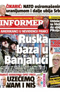 Informer - broj 1534, 13. maj 2017.
