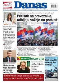 Danas - broj 7862, 9. apr 2019.