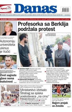 Danas - broj 8025, 19. sep 2019.