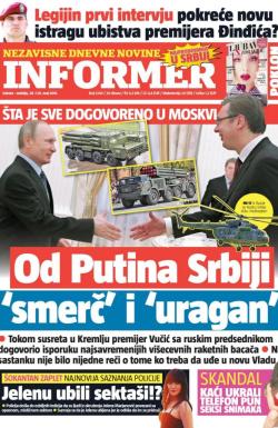Informer - broj 1240, 28. maj 2016.