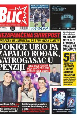 Blic - broj 8855, 22. okt 2021.