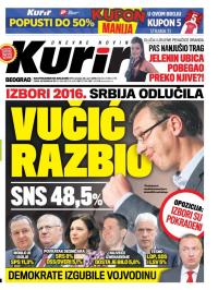 Kurir - broj 798, 25. apr 2016.