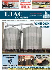 Novi glas komune, Apatin - broj 185, 30. nov 2012.