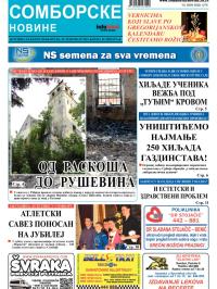Somborske novine - broj 3104, 20. dec 2013.