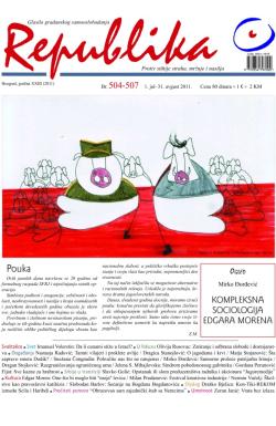 Republika - broj 504, 1. jul 2011.