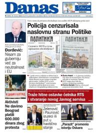 Danas - broj 8170, 11. feb 2020.