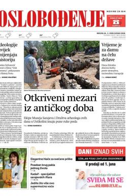 Oslobođenje - broj 25689, 3. jun 2018.