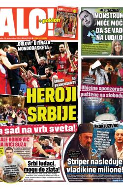 Alo - broj 2355, 13. sep 2014.
