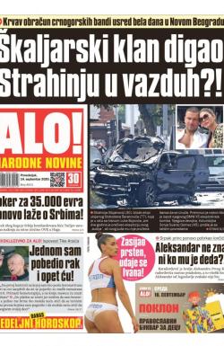 Alo - broj 4501, 14. sep 2020.