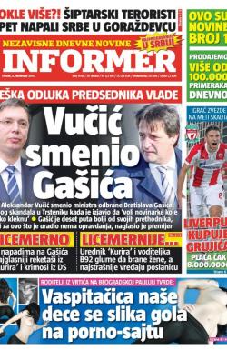 Informer - broj 1098, 8. dec 2015.