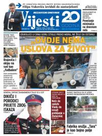 Vijesti - broj 7116, 31. jan 2018.