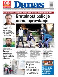 Danas - broj 8319, 9. jul 2020.
