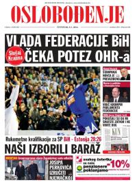 Oslobođenje - broj 24.100, 9. jan 2014.