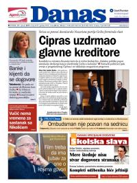 Danas - broj 6329, 27. jan 2015.
