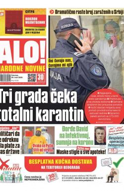 Alo - broj 4339, 26. mar 2020.