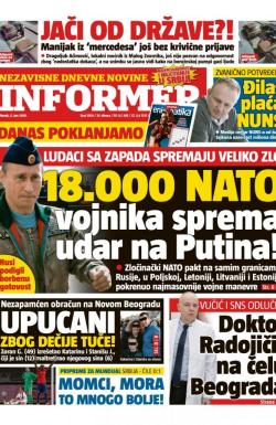 Informer - broj 1859, 5. jun 2018.