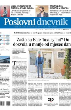 Poslovni Dnevnik - broj 5068, 11. apr 2024.