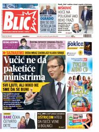 Blic - broj 6394, 29. nov 2014.