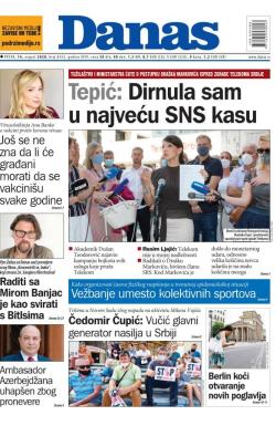 Danas - broj 8355, 14. avg 2020.