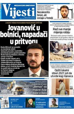 Vijesti - broj 9775, 19. jul 2025.