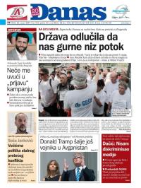 Danas - broj 7268, 23. avg 2017.
