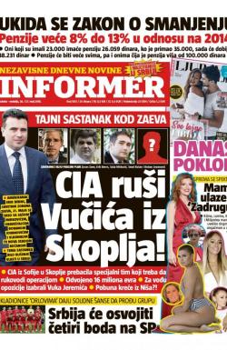 Informer - broj 1851, 26. maj 2018.