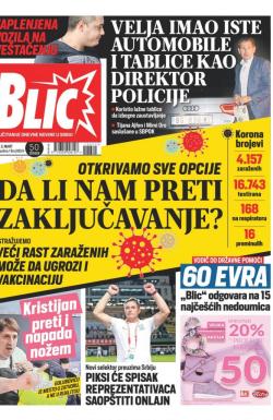 Blic - broj 8624, 3. mar 2021.