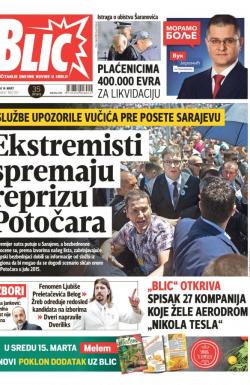 Blic - broj 7213, 14. mar 2017.