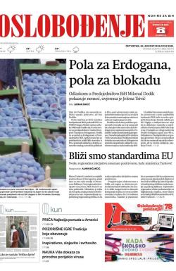 Oslobođenje - broj 26771, 26. avg 2021.