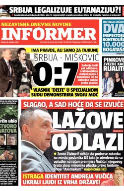 Informer - broj 758, 28. okt 2014.