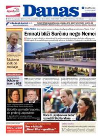 Danas - broj 6190, 10. sep 2014.