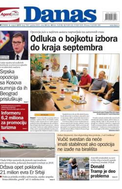Danas - broj 7981, 6. avg 2019.