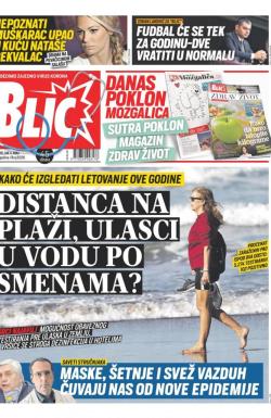 Blic - broj 8326, 4. maj 2020.