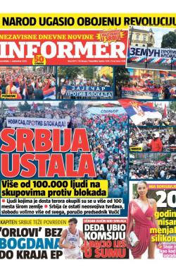 Informer - broj 4071, 1. sep 2025.