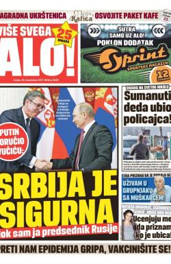 Alo - broj 3529, 20. dec 2017.
