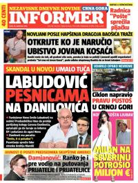 Informer CG - broj 729, 24. sep 2014.