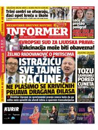 Informer - broj 2727, 10. apr 2021.