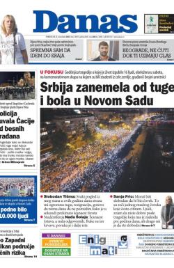 Danas - broj 10059, 3. nov 2025.