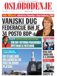 Oslobođenje - broj 24.844, 23. jan 2016.