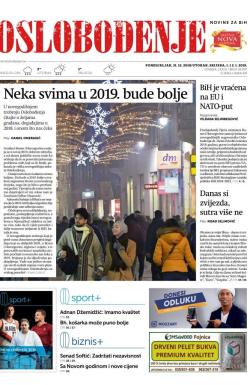 Oslobođenje - broj 25897, 31. dec 2018.