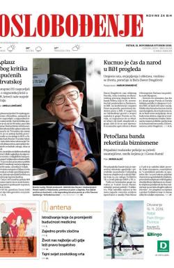 Oslobođenje - broj 26210, 15. nov 2019.