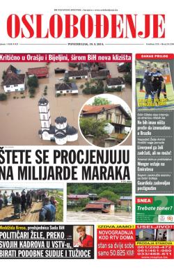Oslobođenje - broj 24.230, 19. maj 2014.