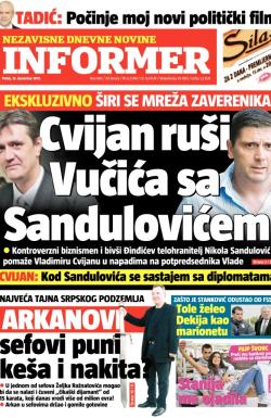 Informer - broj 493, 13. dec 2013.