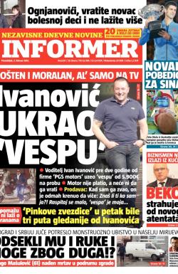 Informer - broj 837, 2. feb 2015.