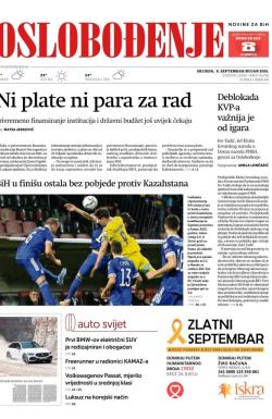 Oslobođenje - broj 26782, 8. sep 2021.